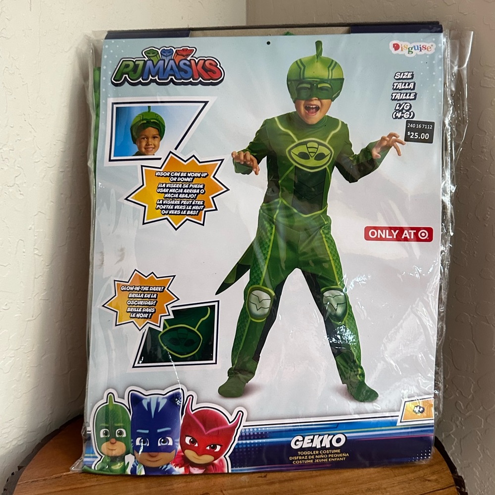 PJ Masks Gekko Toddler Halloween Costume